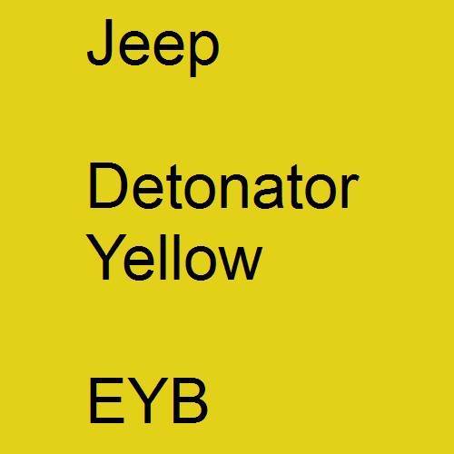 Jeep, Detonator Yellow, EYB.